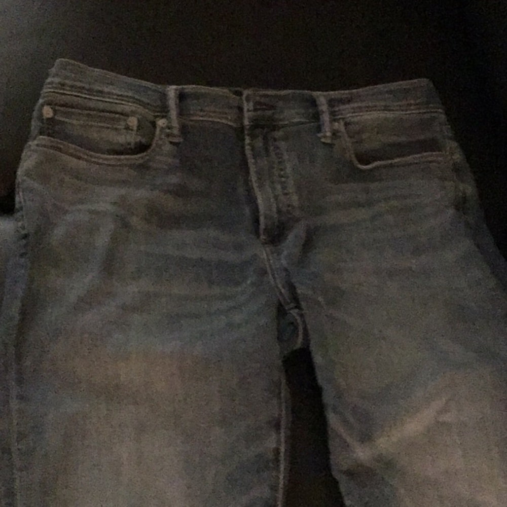 Mens good looking gray skinny EUC 34 x 32 jeans